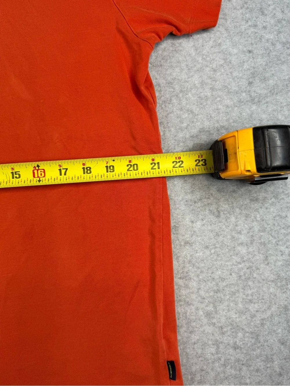 Banana Republic Orange Polo with Shoulder Stripe Detail